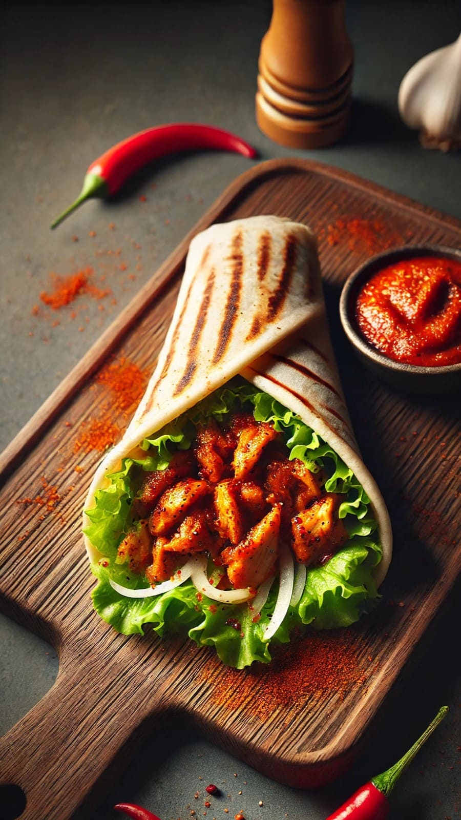 Dürüm de Pollo Picante