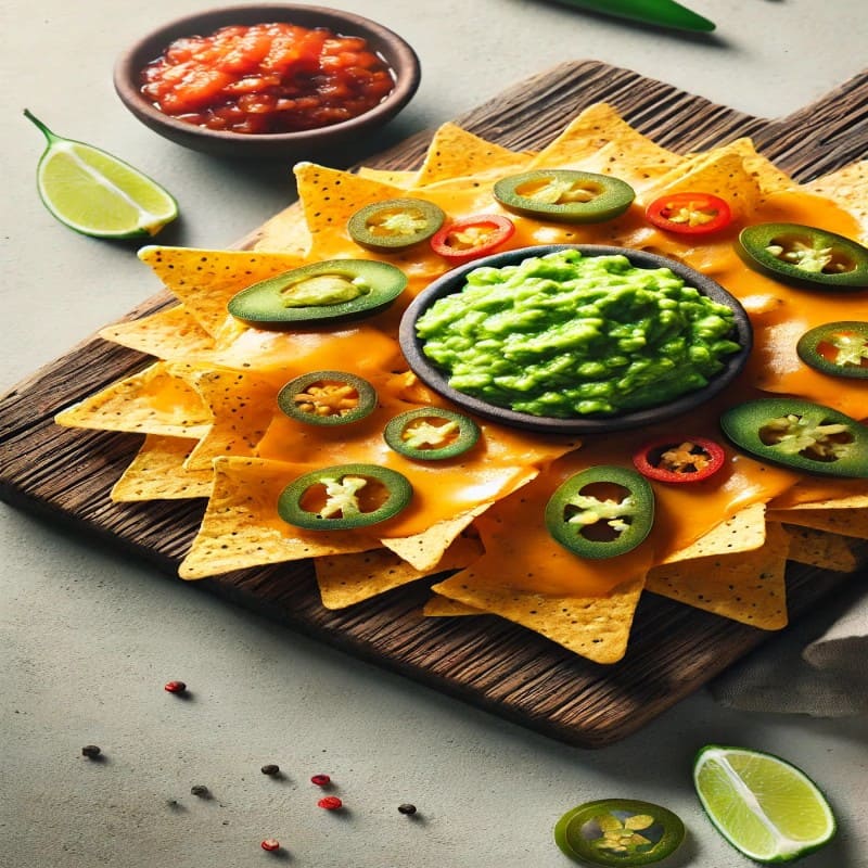 Nachos com Guacamole