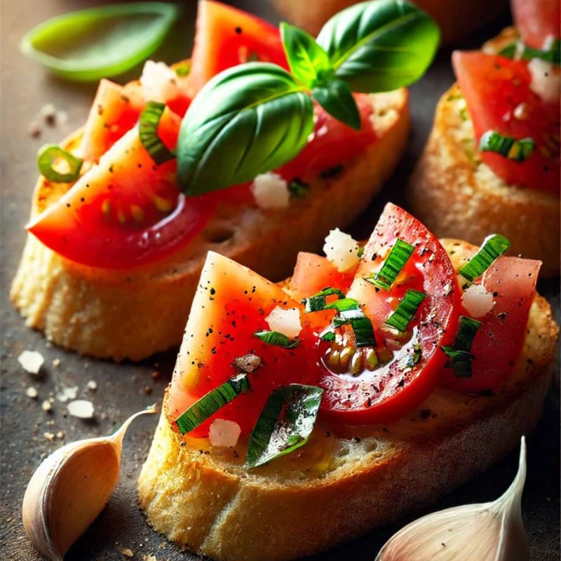 Klassische Bruschetta