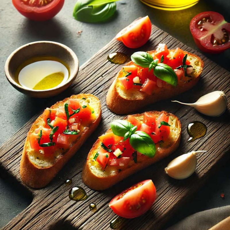 Klassische Bruschetta
